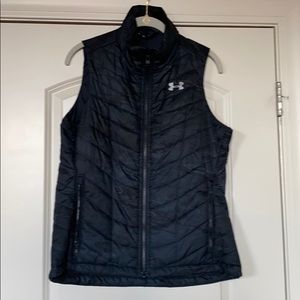 Under Armour primaloft vest navy blue black Sz S